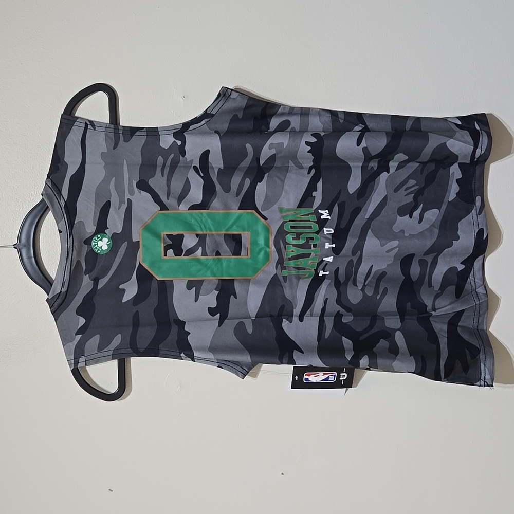 NBA Boston Celtics Jayson Tatum Youth Camouflage Jersey